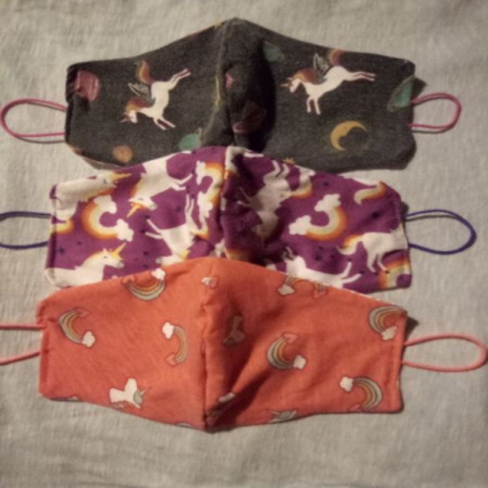 Unicorn Face Mask Variety Pack (Three)